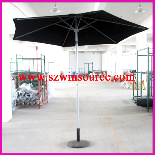 2.7メートル金属ガーデンパティオ傘日傘でクランクとチルトポール(WS-12001)-パラソル、ベース問屋・仕入れ・卸・卸売り