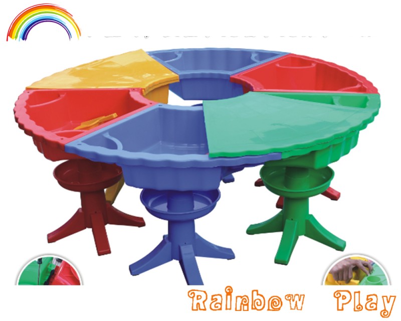 プラスチック子供砂と水遊びテーブル-折り畳み式テーブル問屋・仕入れ・卸・卸売り
