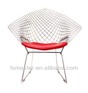 バートイアによる椅子ハリーダイヤモンドワイヤーチェアpvcレプリカ、 バートイアチェアレジャー-折り畳み椅子問屋・仕入れ・卸・卸売り