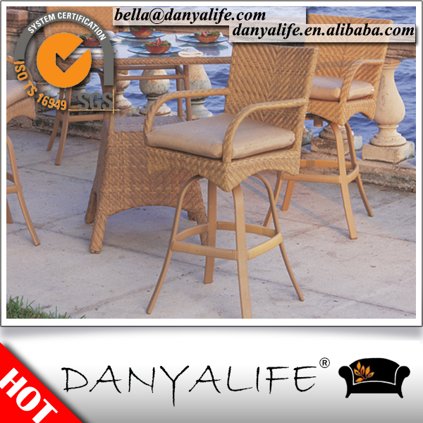 Dybar- d541edanyalife2015新しい屋外樹脂籐ガーデン高い椅子-ガーデンチェア問屋・仕入れ・卸・卸売り