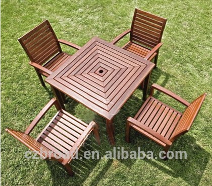 熱い販売の高い品質wpc2014年パークテーブルと椅子-ガーデンセット問屋・仕入れ・卸・卸売り