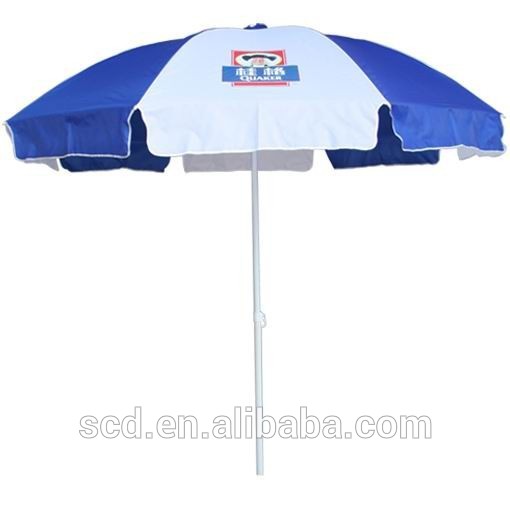 熱い販売の日傘プロモーションビーチパラソル水ベースで広告のパラソル-パラソル、ベース問屋・仕入れ・卸・卸売り