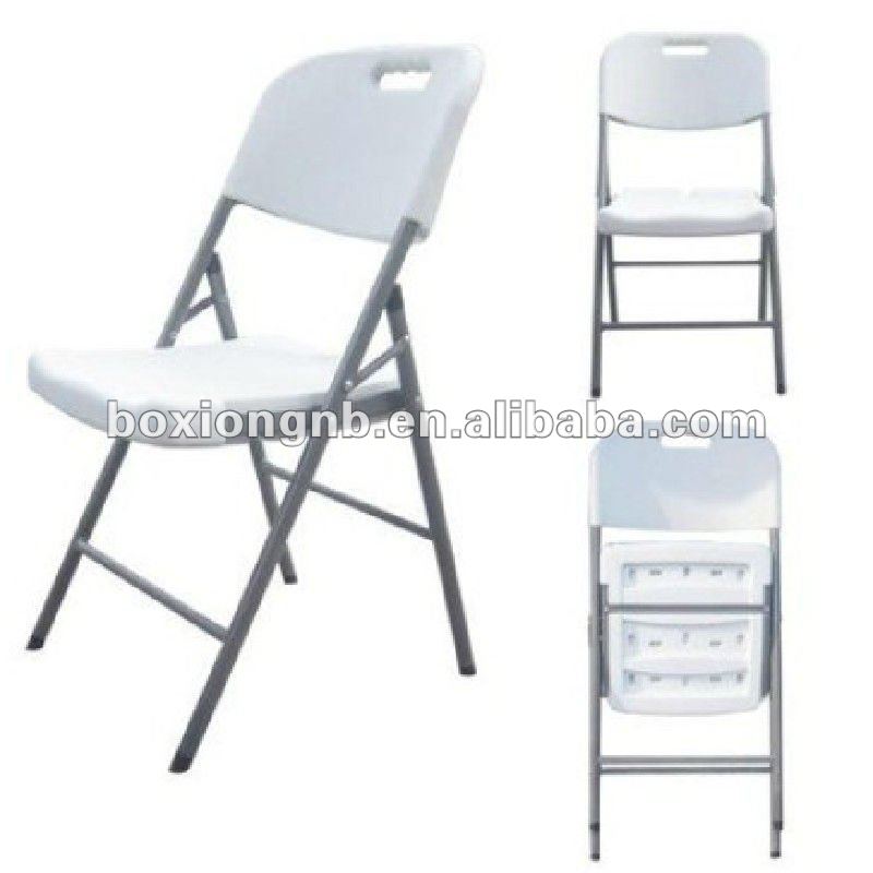 高品質の会議の椅子、携帯用プラスチック折るキャンプチェアー(hdpe、打撃型、黒)-折り畳み式テーブル問屋・仕入れ・卸・卸売り