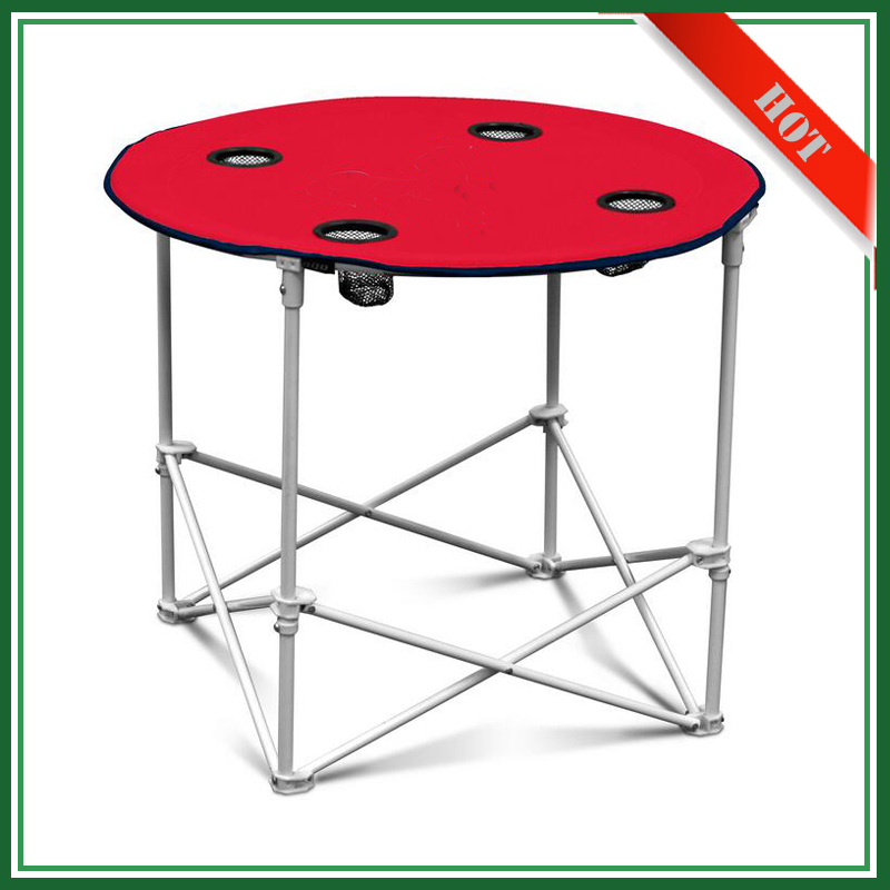 600dはい折り畳まと屋外テーブル特定使用ピクニックラウンド生地テーブル-折り畳み式テーブル問屋・仕入れ・卸・卸売り