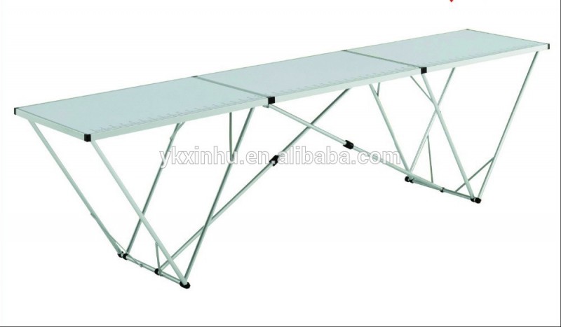 3セクション( 3m) アルミ大きな壁紙折りたたみテーブル-折り畳み式テーブル問屋・仕入れ・卸・卸売り