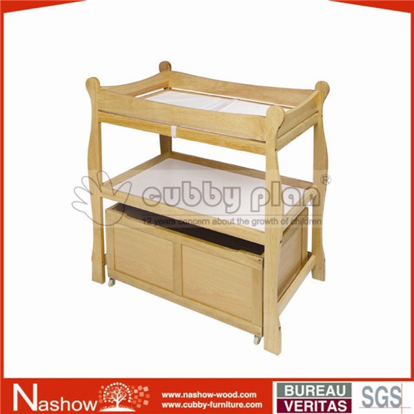 小さな収納計画bct-0062015人気のベビー家具木製の赤ちゃんのおむつの変更テーブル-その他ベビー用家具問屋・仕入れ・卸・卸売り