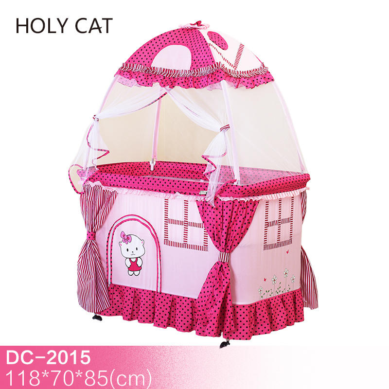 ファッショナブルなベビーベッド家具で蚊ネットDC-2015-ベビーベッド問屋・仕入れ・卸・卸売り
