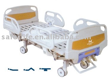 004医療ベッド( トリプル- クランク)-病院用ベッド問屋・仕入れ・卸・卸売り