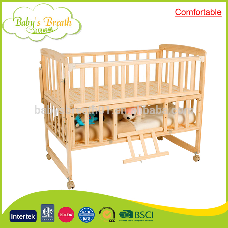 WBC-07A babysbreath快適な木製ゴールデンスイングベビーベッド部品-ベビーベッド問屋・仕入れ・卸・卸売り