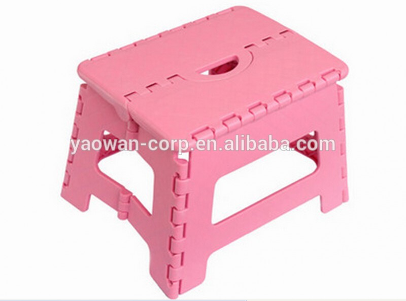 Ppプラスチック家庭ポータブル小型シート/高品質折り畳み式ステップスツール/子供折り畳み式ステップスツール-スツール＆オットマン問屋・仕入れ・卸・卸売り