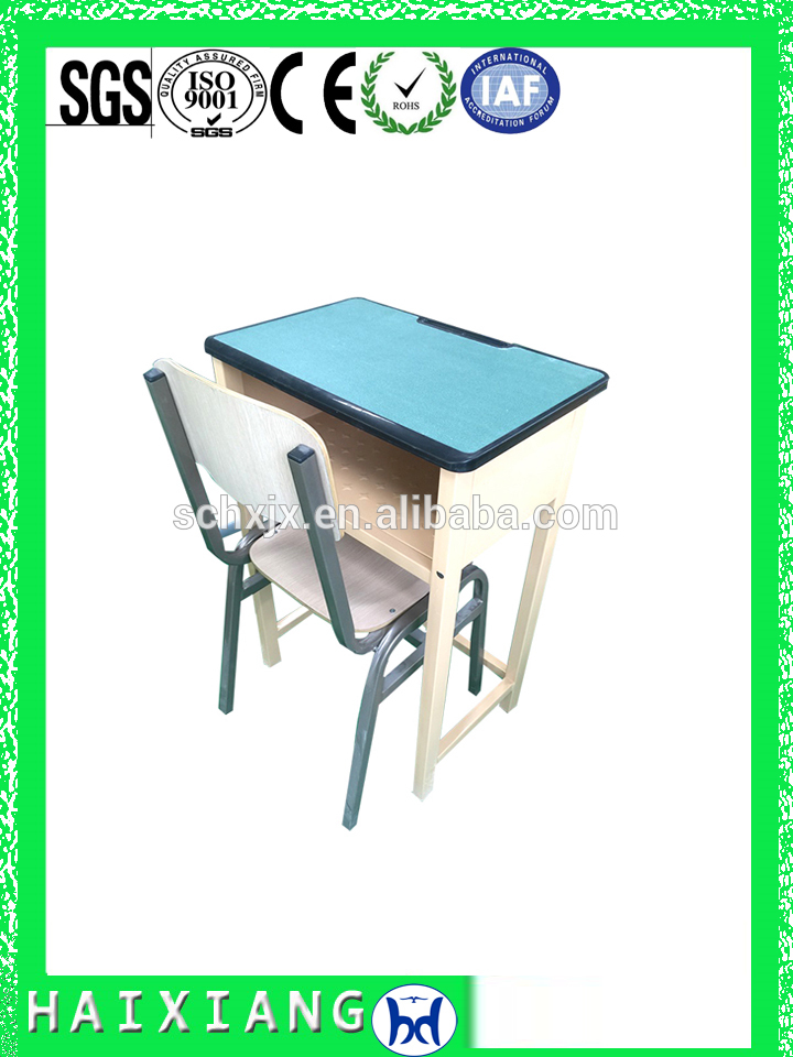 現代学校机と椅子学校家具学校デスクでベンチHXZY057-学校用家具セット問屋・仕入れ・卸・卸売り