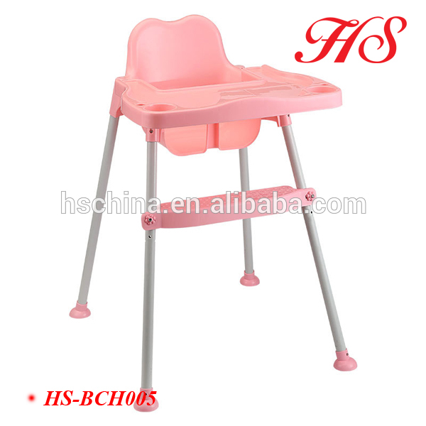 ピンクポータブル赤ちゃんのダイニングチェア調節可能な高椅子折りたたみ椅子-ベビーチェア問屋・仕入れ・卸・卸売り