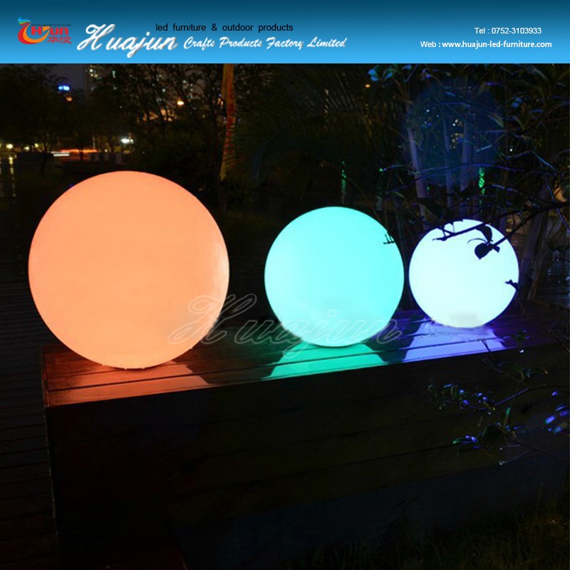 Led rgbライト屋外や屋内装飾ledボール、ledガーデンボールランプ、led peプラスチック充電式ボールでカラフルなライト-ガーデンセット問屋・仕入れ・卸・卸売り
