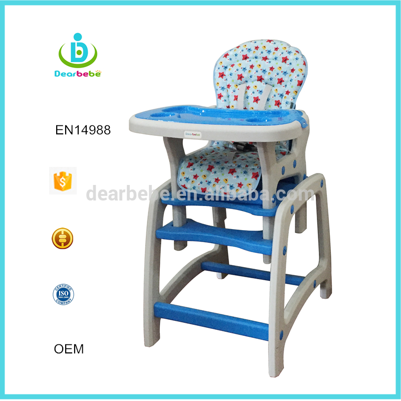 En14988寧波dearbebeプラスチック幼児ハイチェア子ダイニングテーブルと椅子現代ベビーハイチェア-ベビーチェア問屋・仕入れ・卸・卸売り