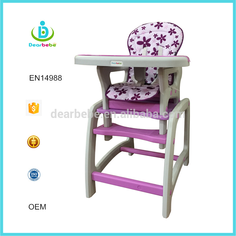 En14988寧波dearbebe diningroom子供ハイチェアプラスチック高椅子赤ちゃん給餌-ベビーチェア問屋・仕入れ・卸・卸売り