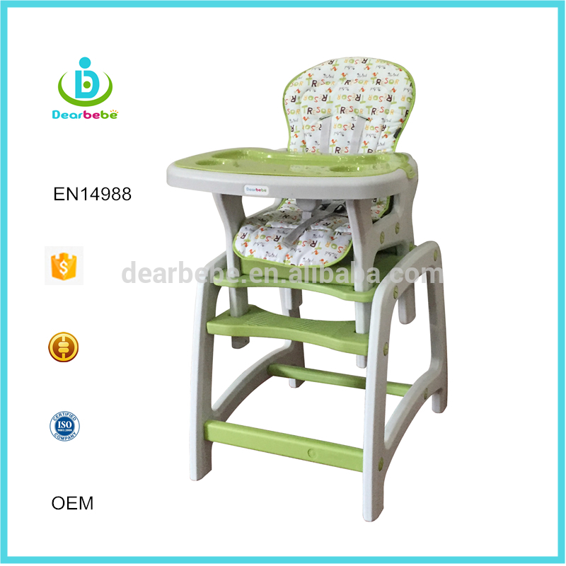 En14988寧波dearbebeプラスチック送りハイチェア子供椅子とテーブル赤ちゃん椅子用レストラン-ベビーチェア問屋・仕入れ・卸・卸売り
