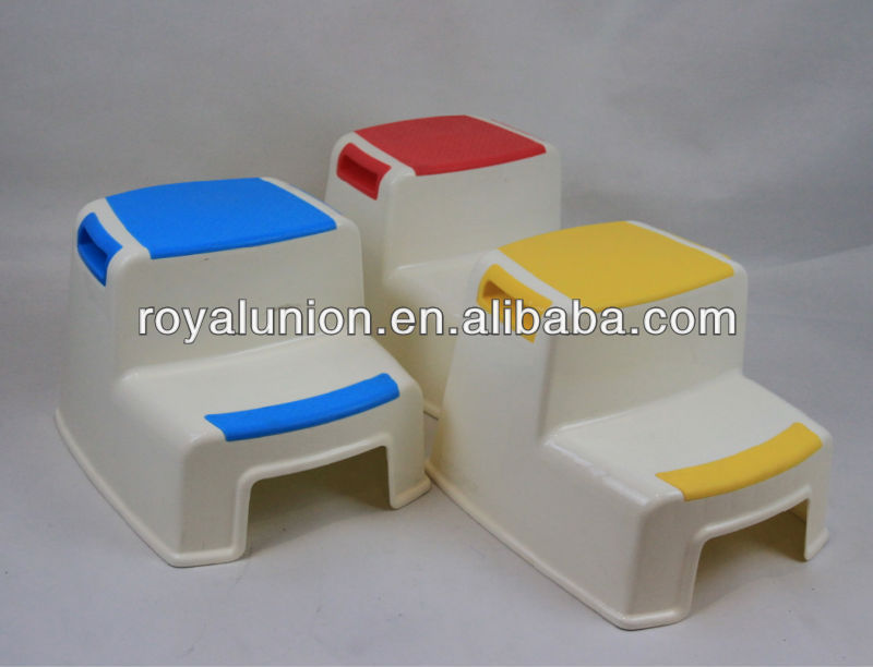 プラスチック製の子供のステップラダー付きスツール表面非スリップ-スツール＆オットマン問屋・仕入れ・卸・卸売り