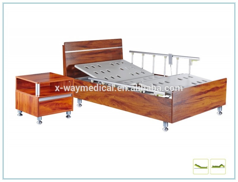 医療ベッド安い中国仕入、 電動2- 機能在宅介護ベッド調節可能な折りたたみ式-病院用ベッド問屋・仕入れ・卸・卸売り