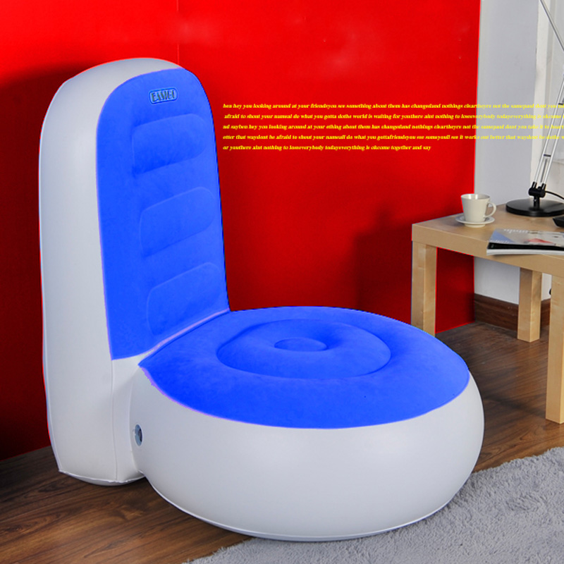 インフレータブルpvcフロッキング椅子折り畳み式ソファ大人のための-リビング用ソファ問屋・仕入れ・卸・卸売り