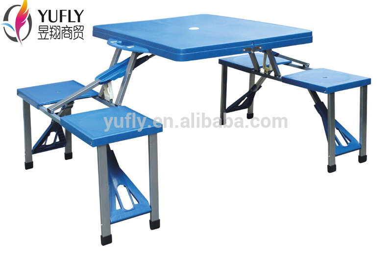 テーブルとシートセットabs ppプラスチックガーデンバーベキュー折りたたみキャンプピクニックテーブル-折り畳み式テーブル問屋・仕入れ・卸・卸売り