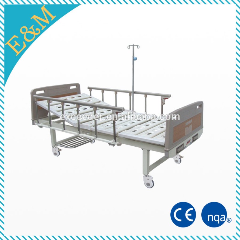Emb-49高- グレード手動の病院のベッドに二重回転レバー-病院用ベッド問屋・仕入れ・卸・卸売り