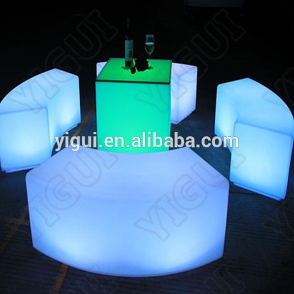 Led照明ガーデン用スツール/椅子スツール屋外用ledライト連１６色-バースツール問屋・仕入れ・卸・卸売り