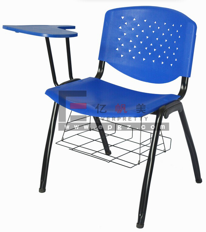 学校用家具のためのトレーニングチェアテーブルを書き込むと、 学生の学習の椅子とテーブル付き-木製椅子問屋・仕入れ・卸・卸売り