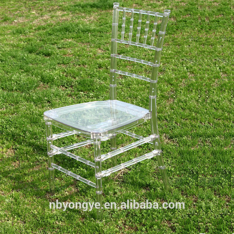中国プラスチッククリアクリスタル樹脂キアヴァリ白いウェディングsillasティファニーの椅子-プラスチック製椅子問屋・仕入れ・卸・卸売り