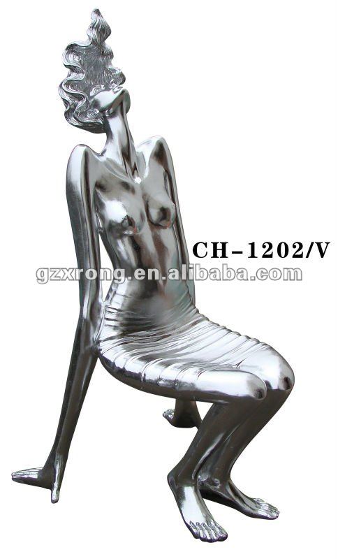 セクシーな女性形の樹脂のプラスチック製の椅子-リビング用チェア問屋・仕入れ・卸・卸売り