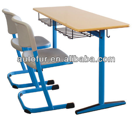 安い木製の学校調査のテーブルと椅子-学校用家具セット問屋・仕入れ・卸・卸売り