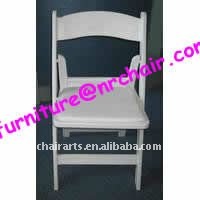 上海商業家具卸売屋外ガーデンホワイト樹脂折りたたみ椅子-折り畳み椅子問屋・仕入れ・卸・卸売り
