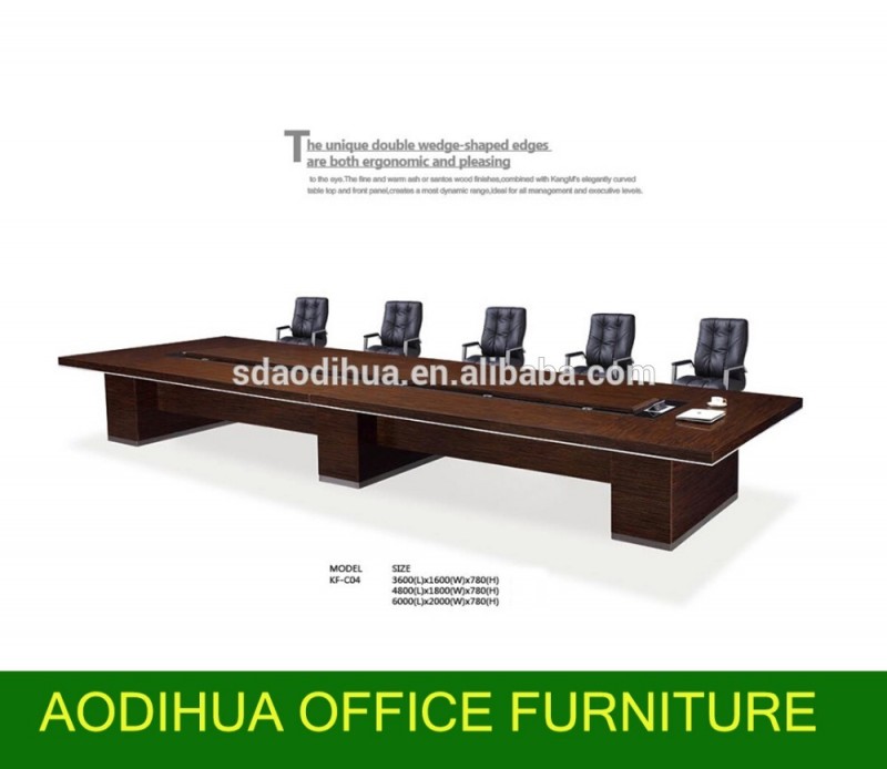 高品質の大きな木製会議テーブル/kf-c04木製会議テーブル-その他木製家具問屋・仕入れ・卸・卸売り