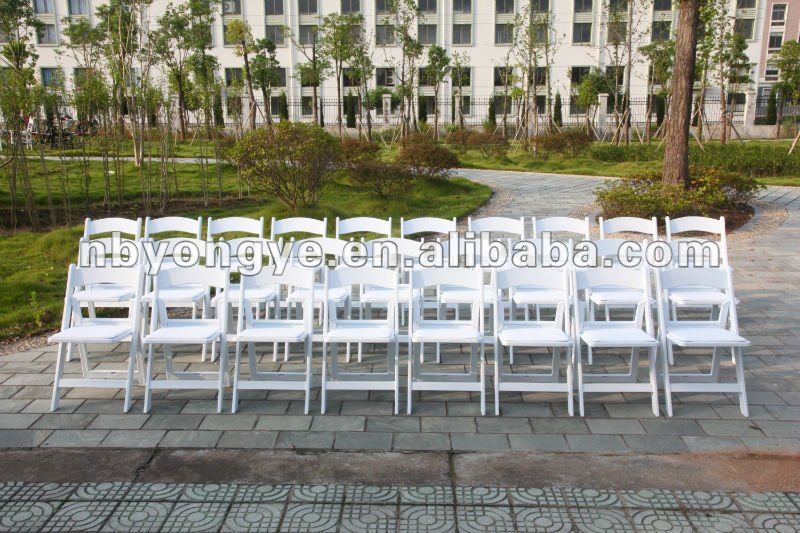 結婚の白い樹脂の折りたたみ椅子-その他折り畳み式家具問屋・仕入れ・卸・卸売り