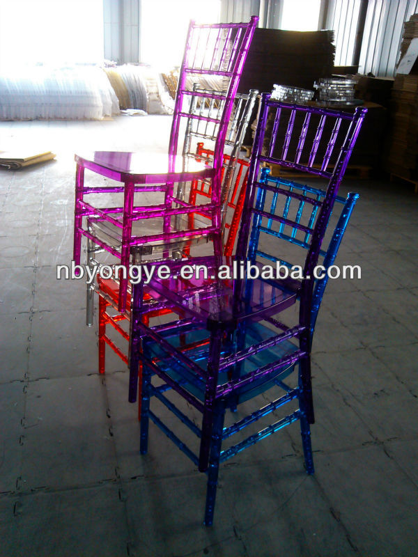 結婚式のパーティーpcレンタル色樹脂キアヴァリ椅子-プラスチック製椅子問屋・仕入れ・卸・卸売り