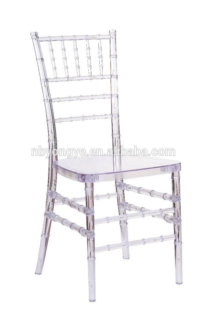 クリアクリスタルプラスチックtransprarent結婚式ティファニーの椅子-プラスチック製椅子問屋・仕入れ・卸・卸売り