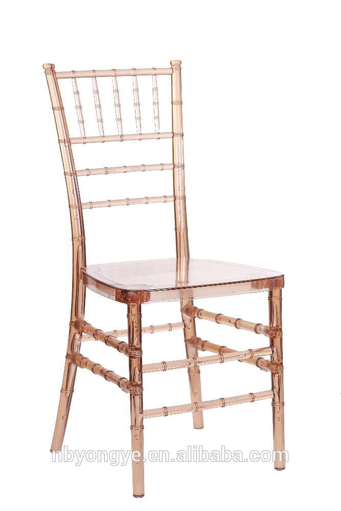 明確な透明着色結婚式ティファニーの椅子-プラスチック製椅子問屋・仕入れ・卸・卸売り