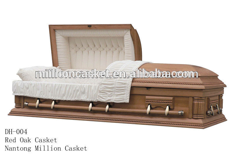 カスタムソリッドオークdh-004形見の棺棺中国工場-その他アンティーク家具問屋・仕入れ・卸・卸売り