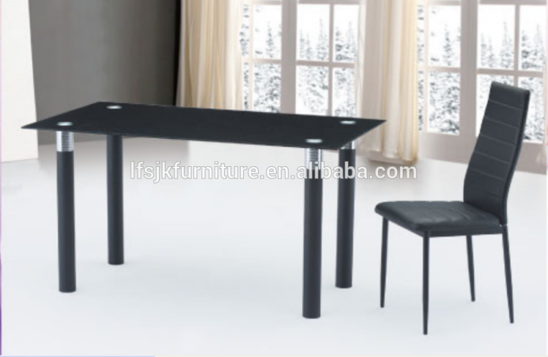 シンプルなスタイルの家具のダイニングテーブルbazhou/ガラステーブル-食卓問屋・仕入れ・卸・卸売り
