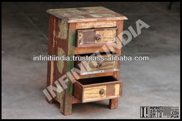 再生木材エンドテーブル-その他アンティーク家具問屋・仕入れ・卸・卸売り