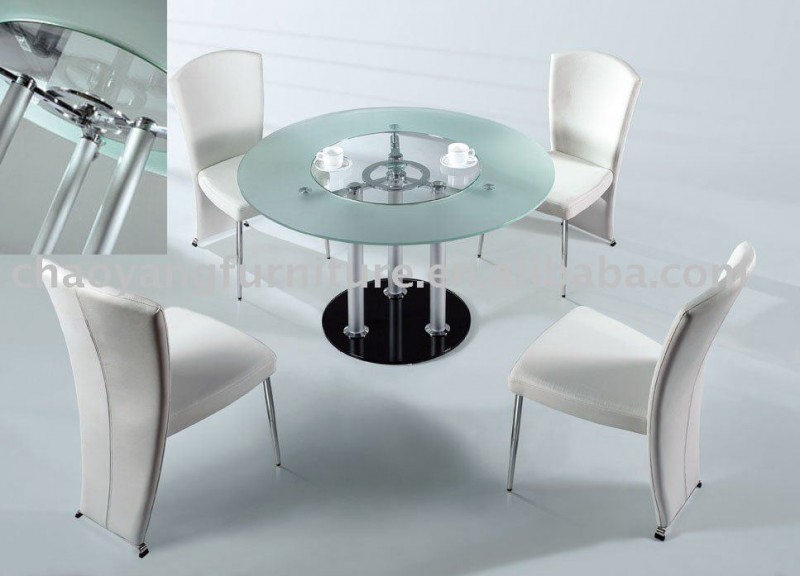 2015エレガントな強化ガラスのダイニングテーブル( ct686)-食卓問屋・仕入れ・卸・卸売り