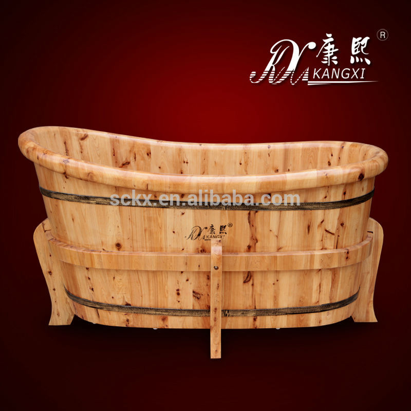 伝統的な中国スタイルのお風呂の浴槽木製のバスタブ出口-その他バスルーム用品問屋・仕入れ・卸・卸売り