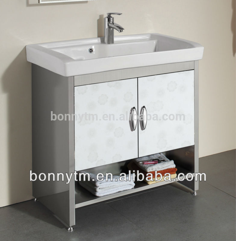 Bonnytm BN-8247 800ミリメートルhighl品質sus304ステンレス鋼洗濯シンク/キャビネットセラミック深いシンク用洗濯-その他バスルーム用品問屋・仕入れ・卸・卸売り