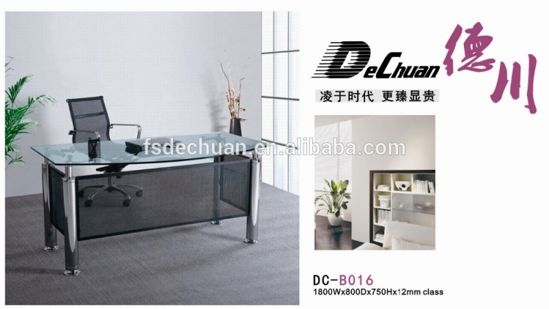 近代的なオフィスの机から2015dechuanガラスのオフィス家具-オフィス用デスク問屋・仕入れ・卸・卸売り