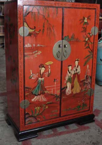 中国のアンティーク家具木製塗装キャビネット-木製キャビネット問屋・仕入れ・卸・卸売り