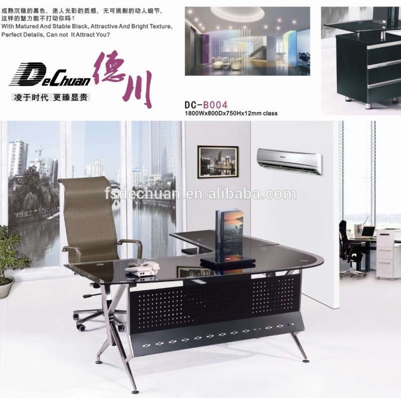 モダンな家具熱い販売小型オフィスの机のサイズ-オフィス用デスク問屋・仕入れ・卸・卸売り