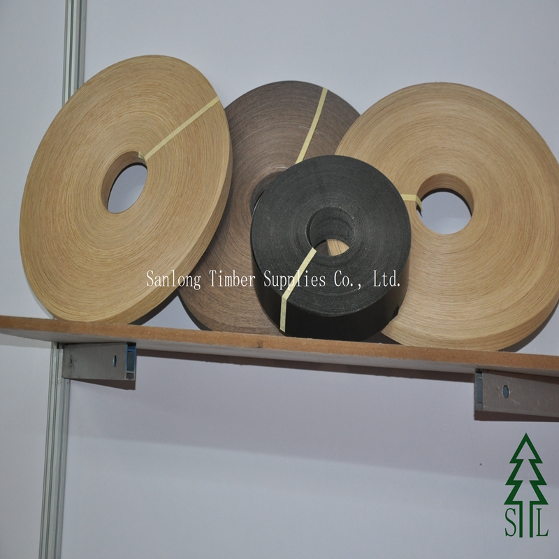 各種の木材ウッドベニヤエッジバンディング、0.3〜3ミリメートル厚いベニヤedgebanding用家具-家具部品問屋・仕入れ・卸・卸売り