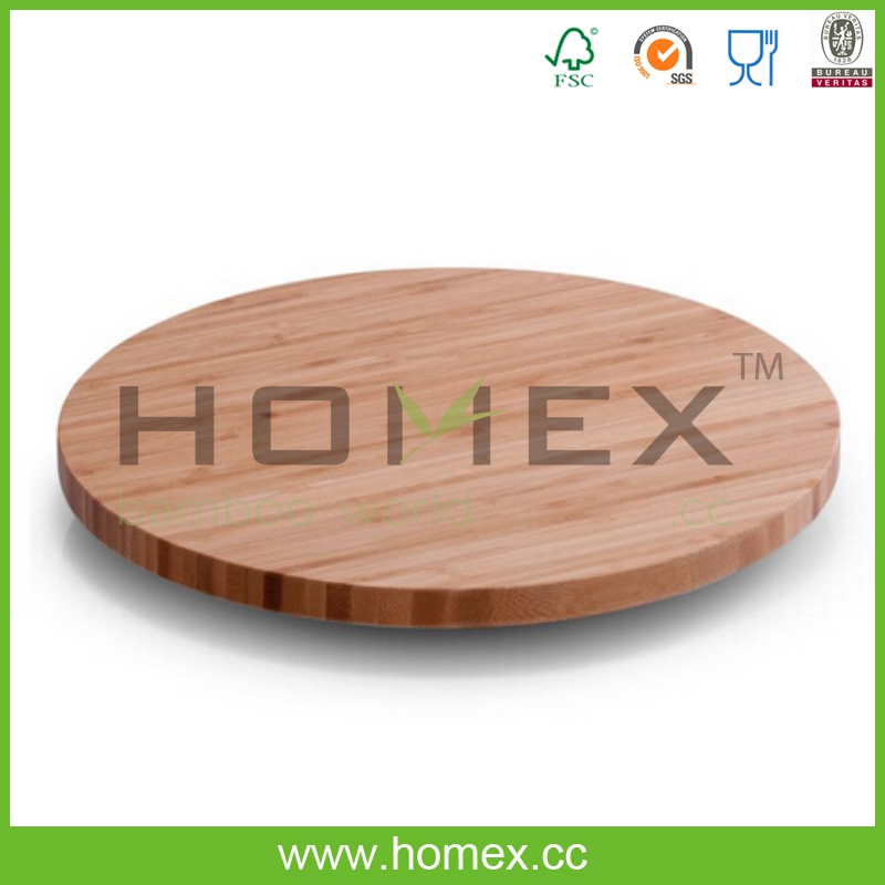 竹レイジースーザン/竹の台所用品/homex_fsc/bsciの工場-スイベルプレート問屋・仕入れ・卸・卸売り