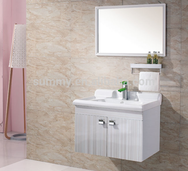 白い壁取り付けられた浴室の家具s-1316/流域キャビネット-その他バスルーム用品問屋・仕入れ・卸・卸売り