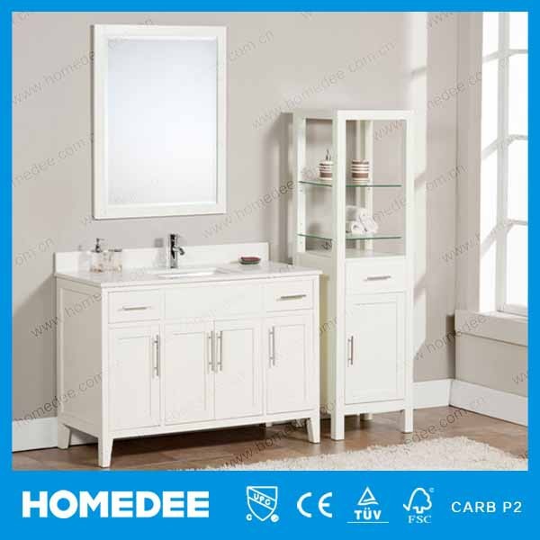 固体木製のモダンなhomedee60インチmenardsダブルシンクの洗面化粧台-その他バスルーム用品問屋・仕入れ・卸・卸売り