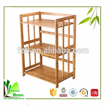 より段天然竹マイクロ波使用木製キッチン棚-その他バスルーム用品問屋・仕入れ・卸・卸売り